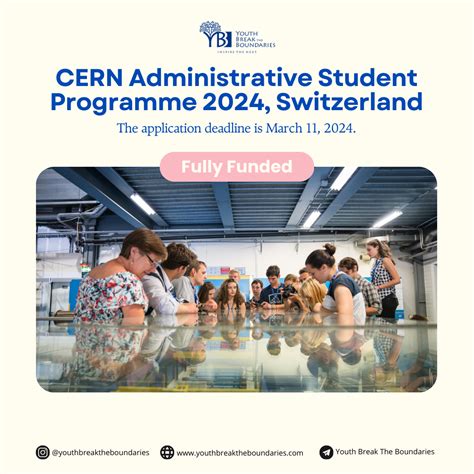 cern administrative student program 2024