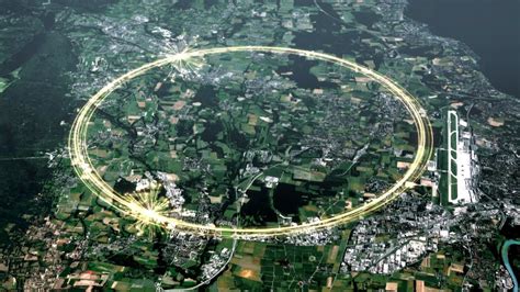 cern hadron collider size