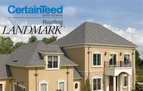 CertainTeed roofing Landmark series in Moire Black Roof shingle