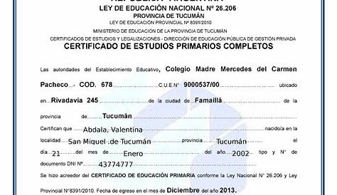 Avalan documentos certificados de estudios - La Tarde