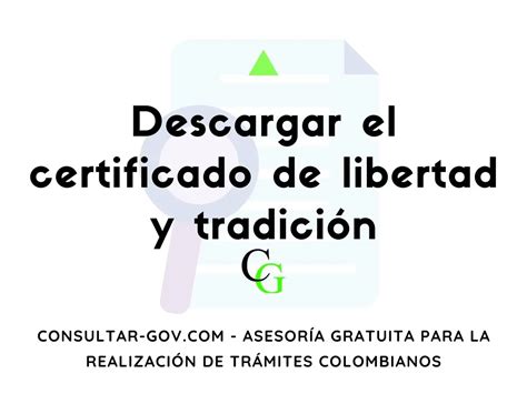 certificado de libertad iniciar sesion