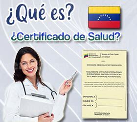 certificado de salud caracas