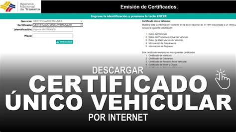 certificado pago de impuesto vehicular 2022