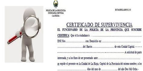 certificado supervivencia consulado argentino