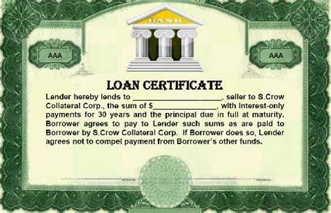 Certificate Secured Loan: A Secure Way To Borrow Money