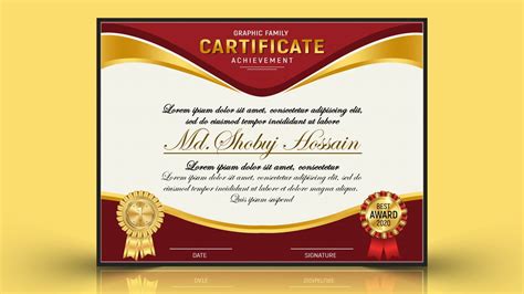 Certificate Size Dimension, Inches, mm, cms, Pixel