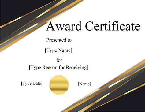 Animated Certificate PowerPoint Template