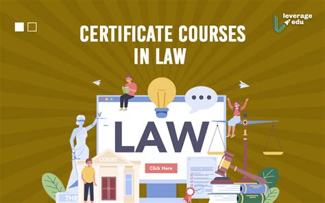 certificate course in law