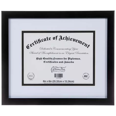 Certificate Frame Hobby Lobby