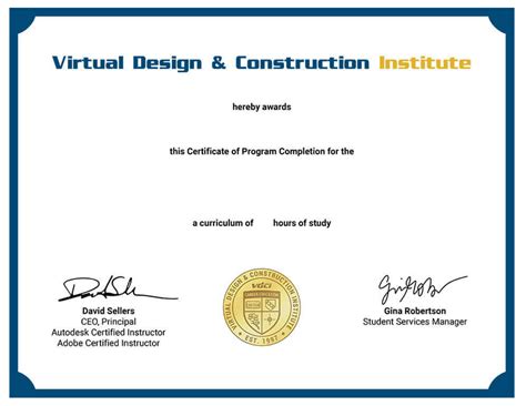 certificate in bim