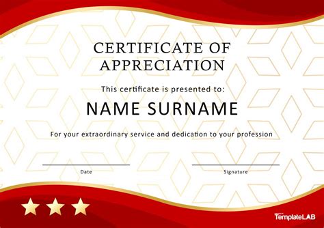 7+ Sample Format Of Certificate Of Appreciation Template HowToWiki