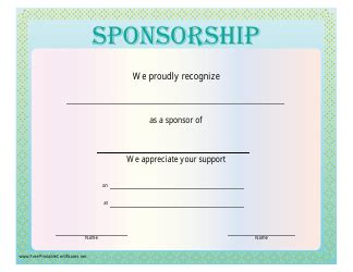 certificate of sponsorship login