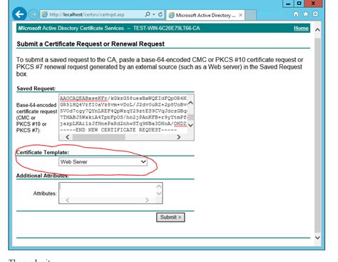 Certificate Template Folder Not Showing In Certsrv
