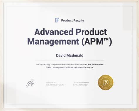 certification for product manager