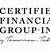certified financial group login