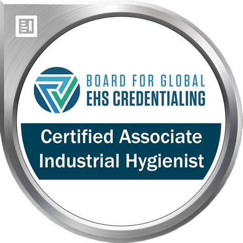 certified associate industrial hygienist