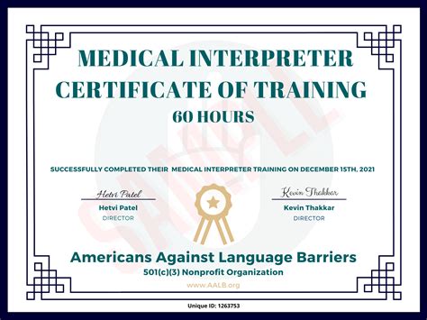 certified interpreter training courses