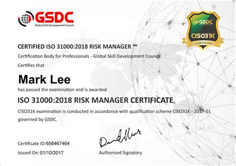 certified risk manager exam