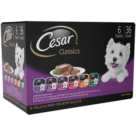 cesar adult dog food