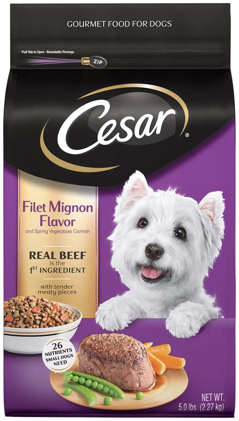cesar dog food puppy breed