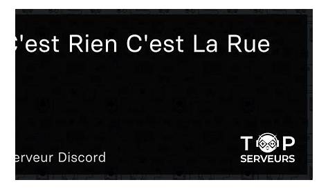 C'est Rien C'est La Rue - Tee Shirt 21 Noir Or - LaBoutiqueOfficielle.com