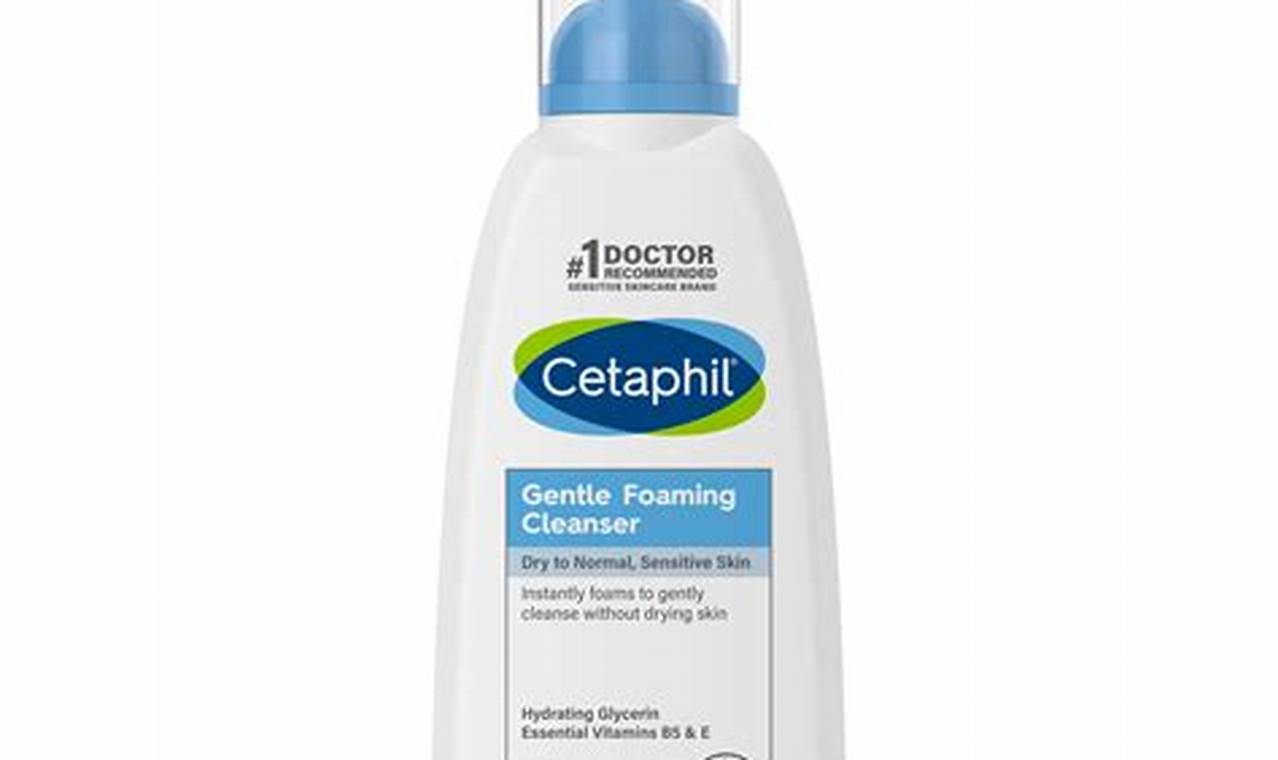 cetaphil foaming face wash travel size