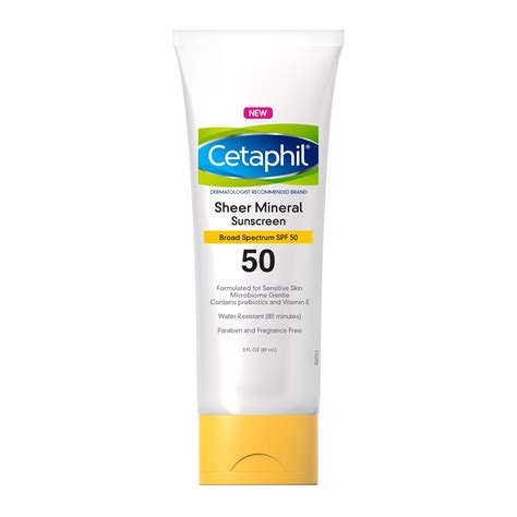 cetaphil sunscreen for sensitive skin