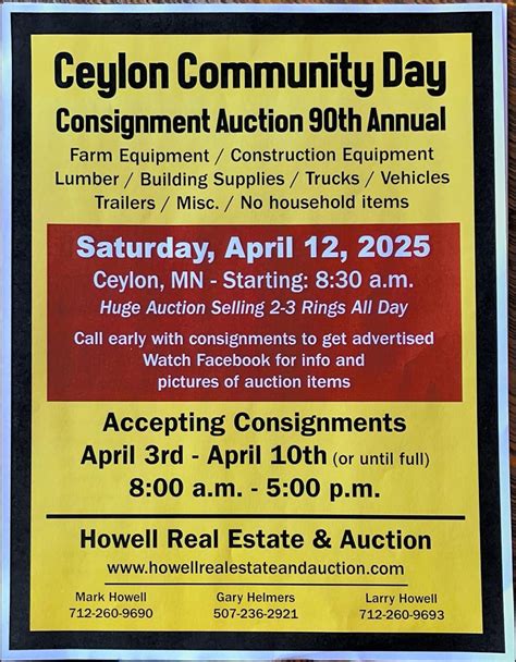 Ceylon Mn Consignment Auction