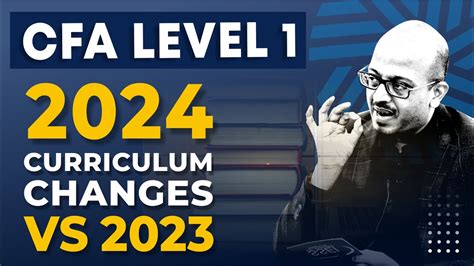 cfa 2023 to 2024 changes