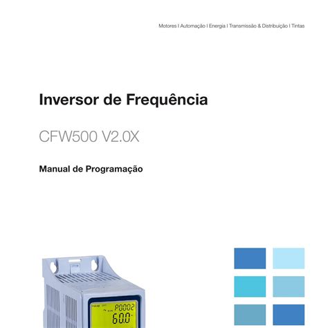 WEG CFW500RS232 INSTALLATION, CONFIGURATION AND OPERATIONS MANUAL Pdf