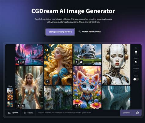 cgdream ai image generator