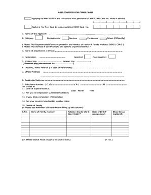 cghs application form pdf