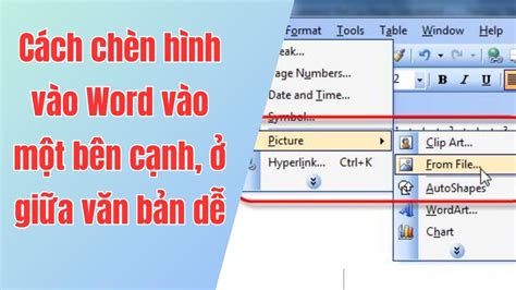 chèn nhạc vào word