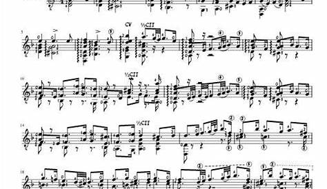 Chaconne In D Minor Guitar Pdf Violin Partita No. 2, BWV 1004 "" Tab By