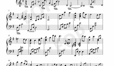 Yiruma Chaconne sheet music for piano solo [PDFinteractive]