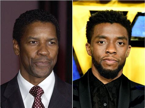 chadwick boseman and denzel washington