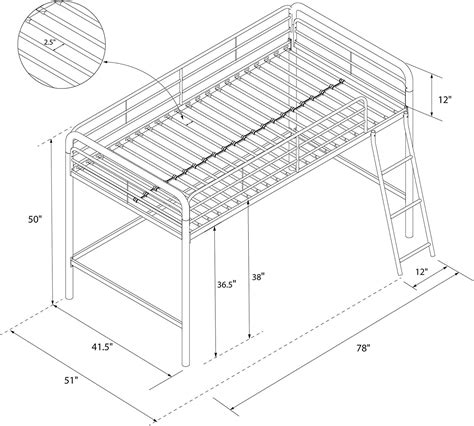 Chadwick Junior Loft Bed Assembly Instructions