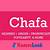 chafa meaning in english
