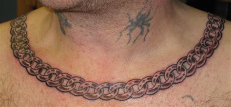 Controversial Chain Necklace Tattoo Designs Free Shipping References