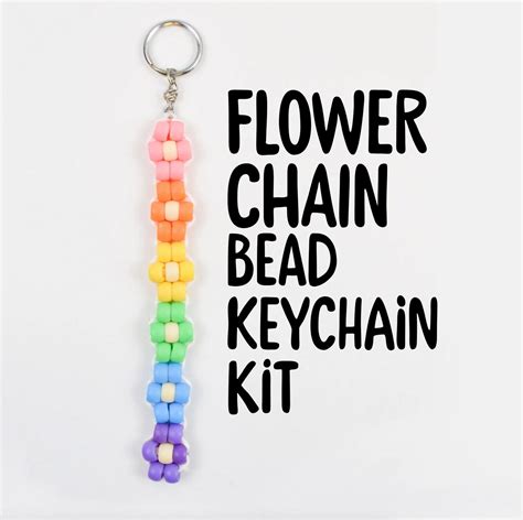 Chain Beads Keychain