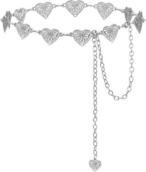Chain Belt Silver Amazon