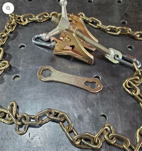 Chain Clamp With Dogs