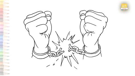 Chain Cuffs Drawing