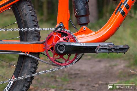 Chain Guide With Oval Chainring