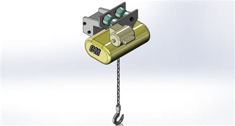 Chain Hoist Cad Model