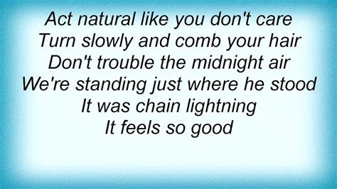 Chain Lightning Lyrics Steely Dan