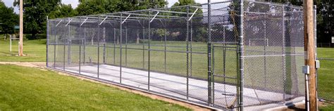 chain link batting cage plans