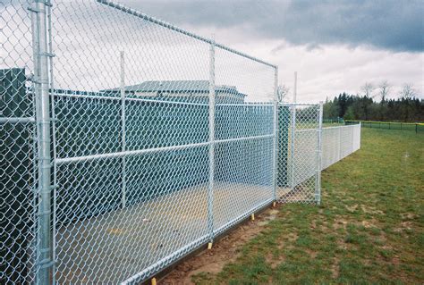 chain link fence framework