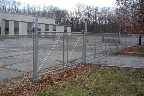 Chain Link Fence Gate Opening