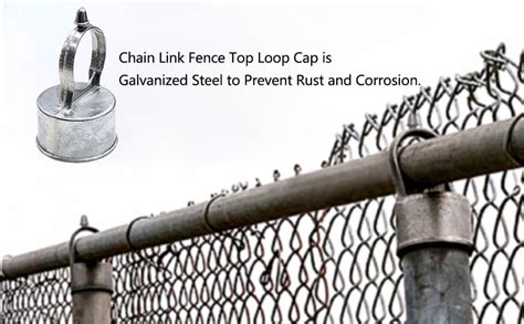 Chain Link Fence Post Loop Caps